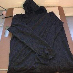 Nike long sleeve hooded shirt